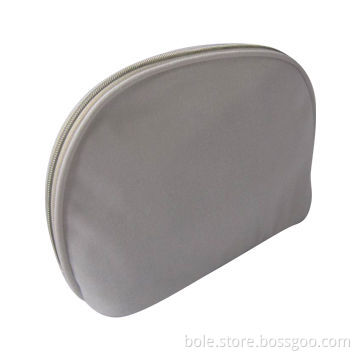 Half-moon Shape Cosmetic Bag for Promotion, Made of TC Textile
